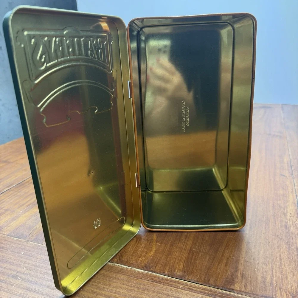 BAILEY'S Tin Empty THE ORIGINAL IRISH CREAM Hinged Tin Container Box